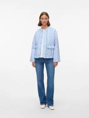 Vero Moda VMMIMI Steppjacke - Nantucket Breeze - 10333821