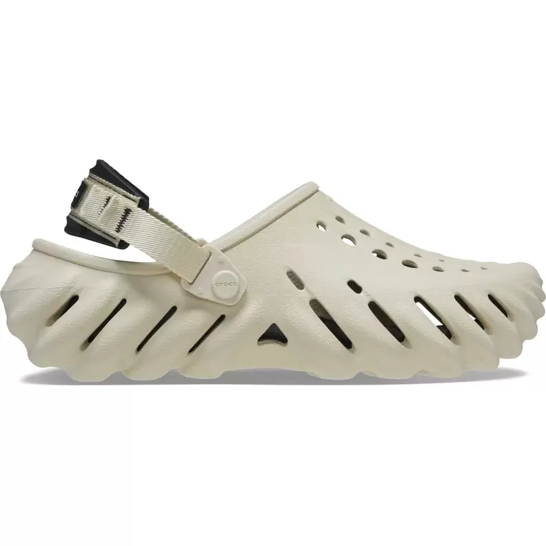 Echo Clog - Kemik/Siyah