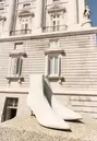 Kısa sivri topuklu suni deri bot