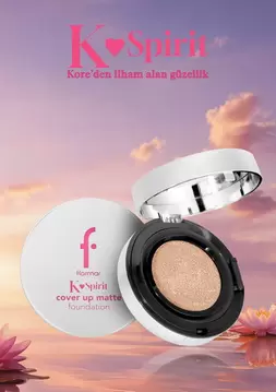 K-Spirit Cover Up Yüksek Kapatıcı & Uzun Süre Kalıcı Yarı Mat Bitişli Fondöten