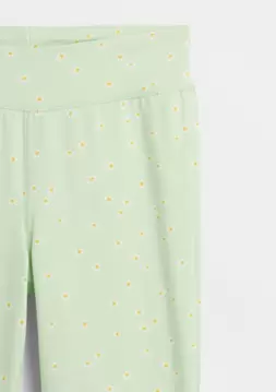 Kız Çocuk | Kids Pull-On Stretch Jersey Flare Leggings