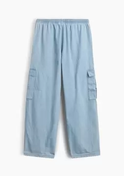 Kız Çocuk | Relaxed Pull-On Kargo Pantolon
