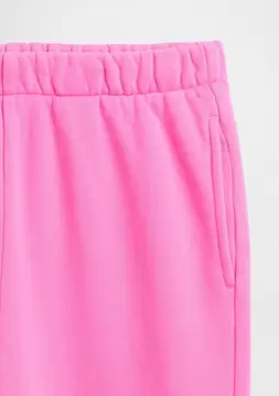 Kız Çocuk | Relaxed Fleece Eşofman Altı