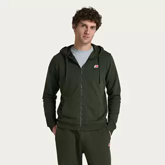 New Balance MNJ3607 Haki Erkek Sweatshirt