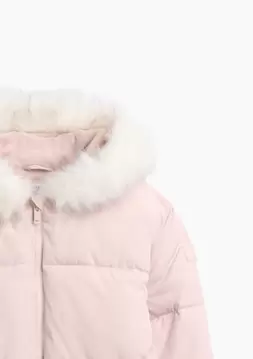 Kız Çocuk | Relaxed Puffer Şişme Mont