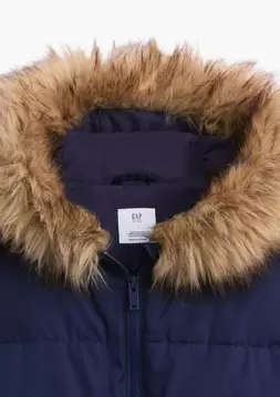 Kız Çocuk | Relaxed Puffer Şişme Mont