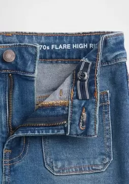 Kız Çocuk | High Rise '70s Flare Jean Pantolon