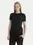 Siyah Kadın Bisiklet Yaka Slim Fit T Shirt V6RI17KD741 JBLK