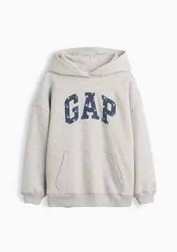 Kız Çocuk | VintageSoft Oversized Logo Sweatshirt