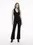 Siyah Kadın Pamuklu Denim Pantolon GEORGIA SKINNY FLARE71