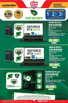 BİM kataloğu, Bahçe (Düzce) | 12 Kasım Çarşamba. | 2025-11-12T00:00:00.000Z - 2025-11-12T00:00:00.000Z