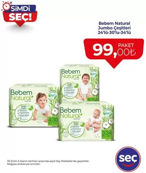 Seç Market kataloğu, Azatlı (Niğde) | Güncel fırsatlar ve teklifler | 2025-10-30T00:00:00.000Z - 2025-11-05T00:00:00.000Z