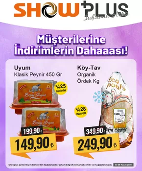 Show Market kataloğu, Azatlı (Niğde) | Geniş teklif yelpazesi | 2025-11-03T00:00:00.000Z - 2025-11-09T00:00:00.000Z