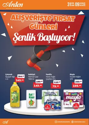 Arden Market kataloğu, Azatlı (Niğde) | Fırsat avcıları için harika teklifler | 2025-10-31T00:00:00.000Z - 2025-11-09T00:00:00.000Z