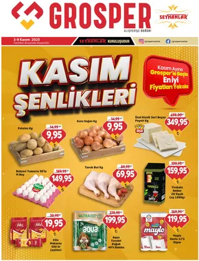 Grosper kataloğu, Azatlı (Niğde) | İndirimler ve kampanyalar | 2025-11-03T00:00:00.000Z - 2025-11-09T00:00:00.000Z