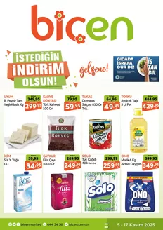 Biçen Market kataloğu | Biçen Market katalog | 2025-11-05T00:00:00.000Z - 2025-11-17T00:00:00.000Z
