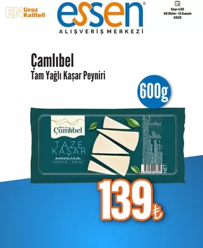 Essen AVM kataloğu | İndirimler ve kampanyalar | 2025-10-30T00:00:00.000Z - 2025-11-12T00:00:00.000Z