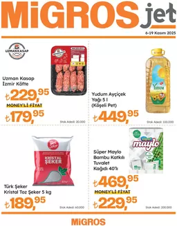 Migros kataloğu, İzmir | Fırsat avcıları için harika teklifler | 2025-11-06T00:00:00.000Z - 2025-11-19T00:00:00.000Z