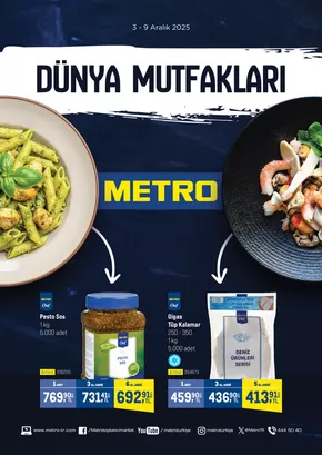 Metro kataloğu, İstanbul | Dünya Mutfakları | 2025-11-05T00:00:00.000Z - 2026-01-13T00:00:00.000Z