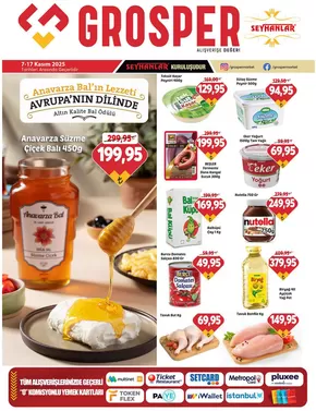 Grosper kataloğu, Eskişehir | Cazip teklifleri keşfedin | 2025-11-07T00:00:00.000Z - 2025-11-17T00:00:00.000Z