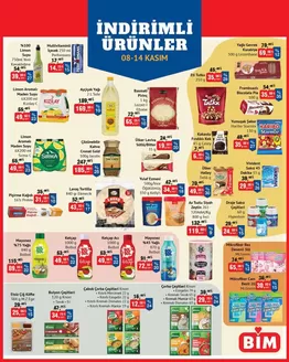 BİM kataloğu | 8-14 Kasım İndirim. | 2025-11-08T00:00:00.000Z - 2025-11-14T00:00:00.000Z