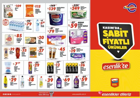 Esenlik kataloğu | Müşterilerimiz için özel fırsatlar | 2025-11-01T00:00:00.000Z - 2025-11-30T00:00:00.000Z
