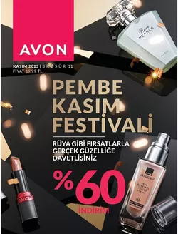 AVON kataloğu | Pembe Kasim Festivali | 2025-11-10T00:00:00.000Z - 2025-11-30T00:00:00.000Z