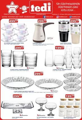 Tedi kataloğu, Gaziantep | Tedi katalog | 2025-11-14T00:00:00.000Z - 2025-11-24T00:00:00.000Z