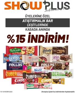 Show Market kataloğu, İkizdere | Herkes için cazip özel teklifler | 2025-11-10T00:00:00.000Z - 2025-11-16T00:00:00.000Z