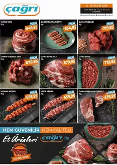 Çağrı Market kataloğu, Diyadin | Seçili ürünlerde harika indirimler | 2025-11-12T00:00:00.000Z - 2025-11-16T00:00:00.000Z