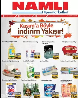 Namlı Hipermarketleri kataloğu | Kasım ayı indirimleri Namlı’da bir başka! | 2025-11-12T00:00:00.000Z - 2025-11-27T00:00:00.000Z