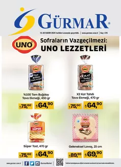 Gürmar kataloğu, Bolu | Gürmar Fırsat Habercisi | 2025-11-17T00:00:00.000Z - 2025-11-30T00:00:00.000Z