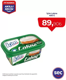 Seç Market kataloğu, Gökyazı | En iyi fırsatlarımız | 2025-11-13T00:00:00.000Z - 2025-11-19T00:00:00.000Z