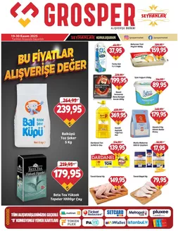 Grosper kataloğu | Güncel özel kampanyalar | 2025-11-19T00:00:00.000Z - 2025-11-30T00:00:00.000Z