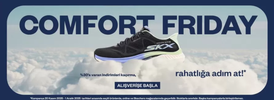 Skechers kataloğu | Comfort Friday | 2025-11-20T00:00:00.000Z - 2025-12-01T00:00:00.000Z