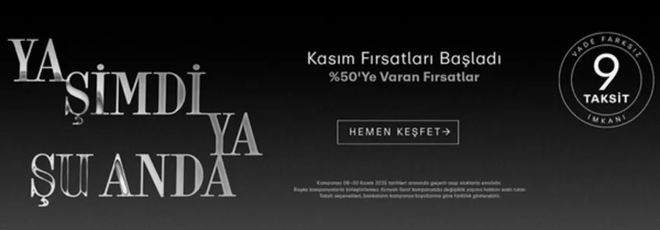 Konyalı Saat kataloğu, Fethiye (Muğla) | Kasım Fırsatları Başladı | 2025-11-20T00:00:00.000Z - 2025-11-30T00:00:00.000Z