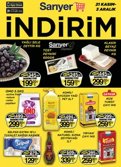 Sarıyer Market kataloğu, Sarıkaya (Yozgat) | indirim | 2025-11-21T00:00:00.000Z - 2025-12-03T00:00:00.000Z