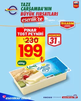 Esenlik kataloğu, Malatya | Herkes için cazip özel teklifler | 2025-11-26T00:00:00.000Z - 2025-12-10T00:00:00.000Z