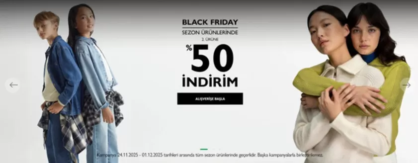 United Colors of Benetton kataloğu, Selahiye | Black Friday | 2025-11-26T00:00:00.000Z - 2025-12-01T00:00:00.000Z