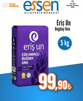 Essen AVM kataloğu, Köprübaşı (Sakarya) | Tüm fırsat avcıları için en iyi teklifler | 2025-11-18T00:00:00.000Z - 2025-11-30T00:00:00.000Z