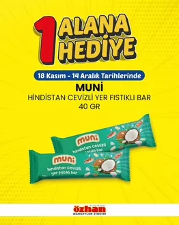 Özhan Market kataloğu, Bursa | Sizin için özel teklifler | 2025-11-18T00:00:00.000Z - 2025-12-14T00:00:00.000Z