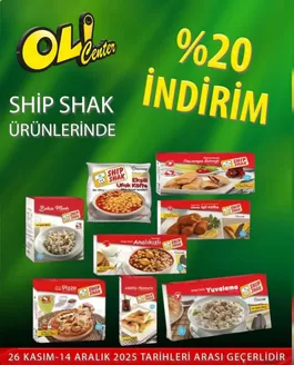 Olicenter Marketçilik kataloğu, Ulukışla | En iyi fırsatlar ve indirimler | 2025-11-26T00:00:00.000Z - 2025-12-14T00:00:00.000Z