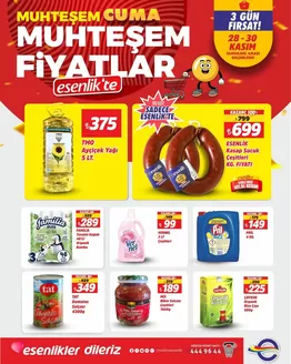 Esenlik kataloğu, Ulukışla | En iyi fırsatlarımız | 2025-11-28T00:00:00.000Z - 2025-11-30T00:00:00.000Z