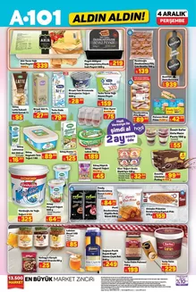 A101 kataloğu, Ulukışla | Şimdi fırsatlarımızla tasarruf edin | 2025-12-04T00:00:00.000Z - 2025-12-04T00:00:00.000Z