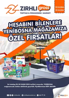 Zırhlı Toptan market kataloğu, Ulukışla | Zırhlı Toptan market katalog | 2025-11-28T00:00:00.000Z - 2025-11-30T00:00:00.000Z