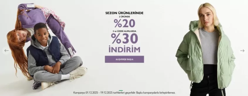 United Colors of Benetton kataloğu | %30 Indirim | 2025-12-03T00:00:00.000Z - 2025-12-19T00:00:00.000Z
