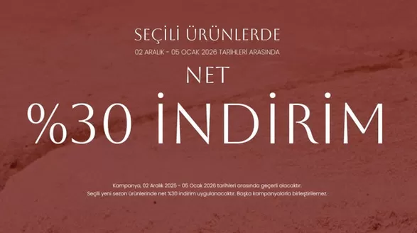 Adil Işık kataloğu | Net %30 Indirim | 2025-12-04T00:00:00.000Z - 2026-01-05T00:00:00.000Z