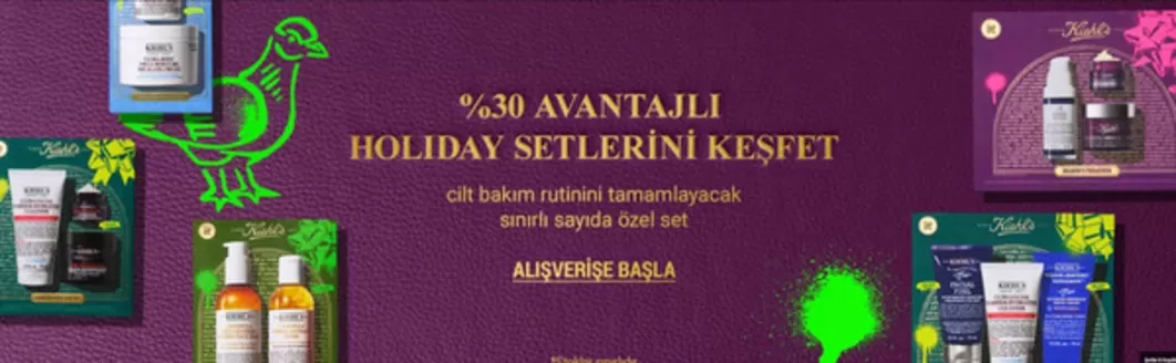 Kiehl's kataloğu | Holiday | 2025-12-04T00:00:00.000Z - 2025-12-18T00:00:00.000Z