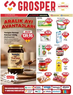 Grosper kataloğu, Şahinbey | Sizin için en iyi tekliflerimiz | 2025-12-05T00:00:00.000Z - 2025-12-15T00:00:00.000Z