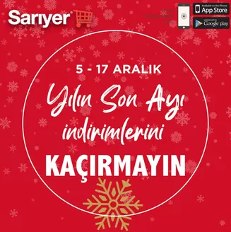 Sarıyer Market kataloğu, Şahinbey | Indirim | 2025-12-05T00:00:00.000Z - 2025-12-17T00:00:00.000Z